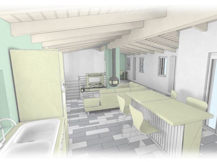 Archisio - Alessandro Rossino - Progetto Progetto per nuova abitazione in ampliamento