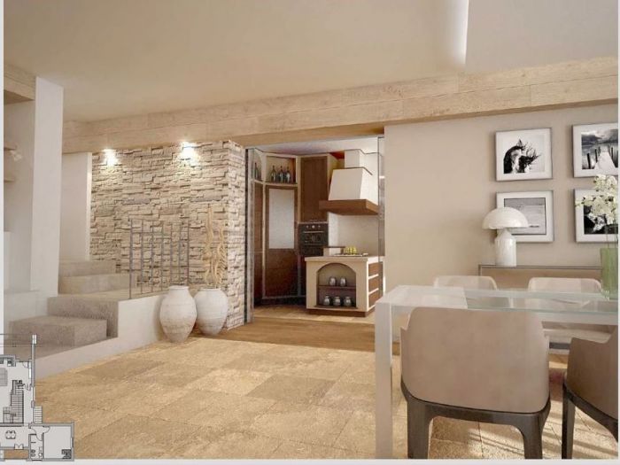 Archisio - Stefano Proietti - Progetto Lavoro di design per linterno di una villa in stile rustico in provincia di roma interior design