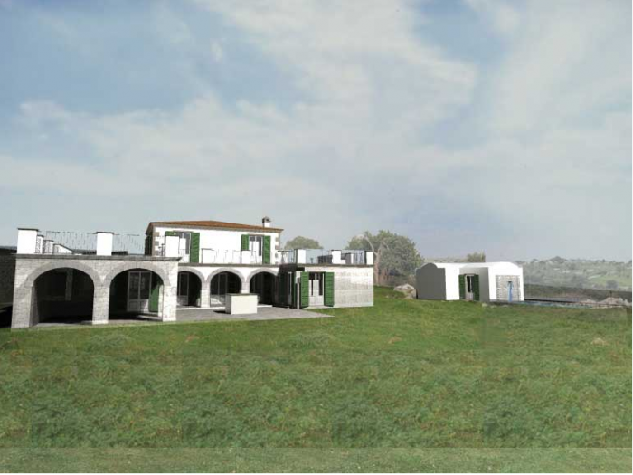 Archisio - Roberto Floridia - Progetto Villa privata in campagna a ragusa