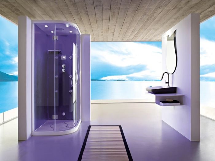 Archisio - Ral Ceramiche Design srl - Progetto Bagno box multifunzione - serie kromos