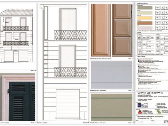 Archisio - Fabio Postani - Progetto Progetto colore di sestri levante