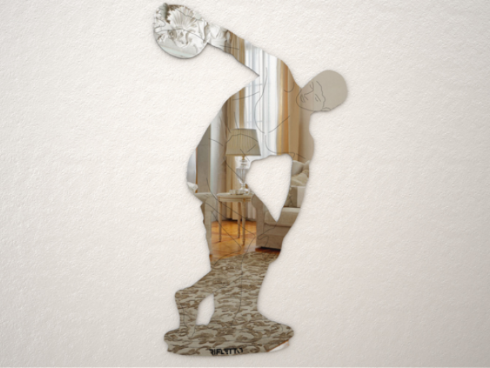 Archisio - Rifletto Specchi In Acciaio Inox - Progetto Discobolo