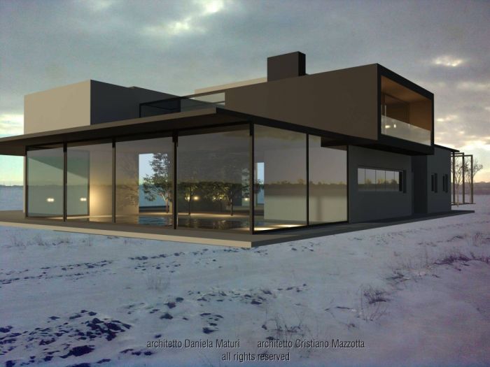 Archisio - Cristiano Mazzotta - Progetto Progettazione villa moderna