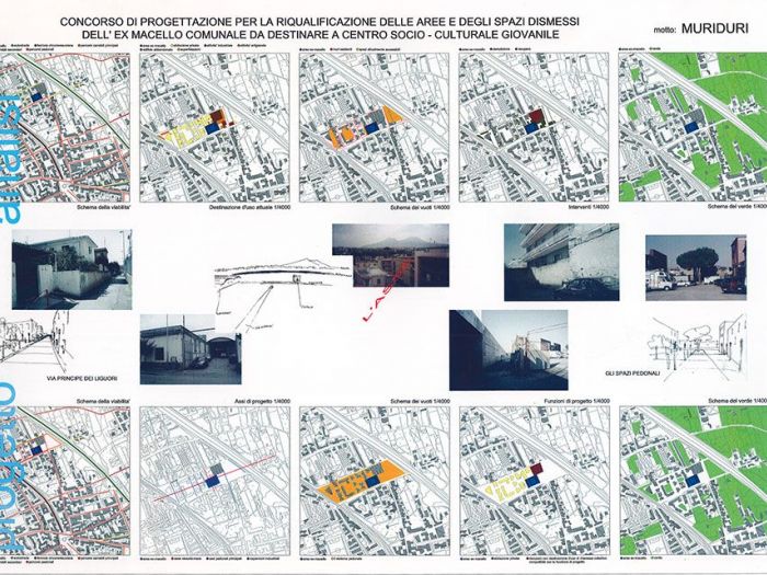 Archisio - Claudio Correale - Progetto Concorso per la progettazione del nuovo centro culturale di san giorgio a cremano