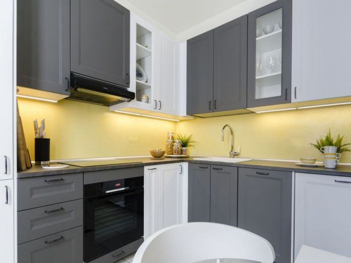 Archisio - Gilardi Interiors On Staging - Progetto Creazione della cucina dalla camera in pi per una nuova gestione degli spazi