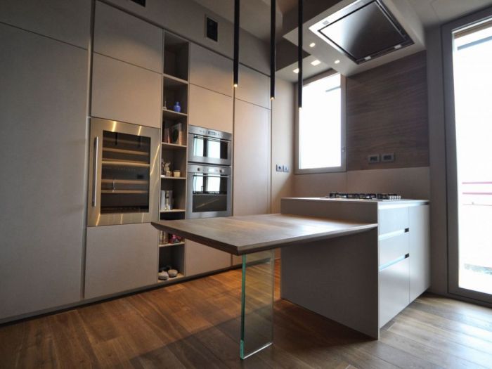 Archisio - Nascetti Arredamenti - Progetto Cucina con penisola