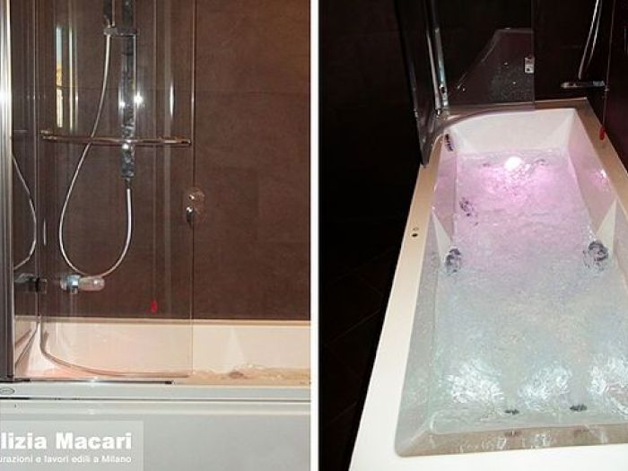 Archisio - Edilizia Macari - Progetto Rifacimento completo bagno a milano