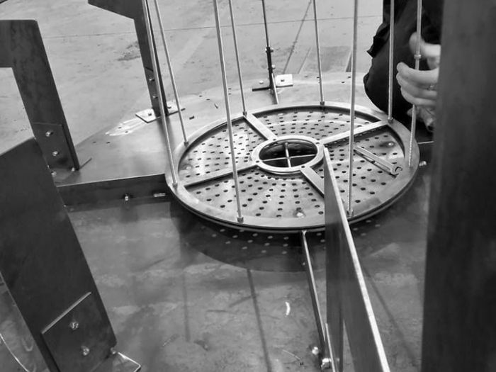 Archisio - Michele Ricupero - Ecoarchitettare Studio - Progetto Albero di natale in acciaio cor-ten