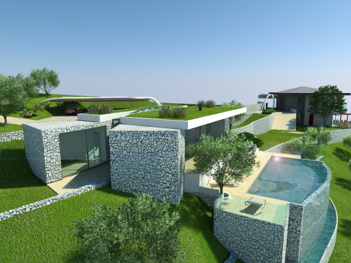 Archisio - Daniele Campolungo - Progetto Progetto di una casa unifamiliare sul lago