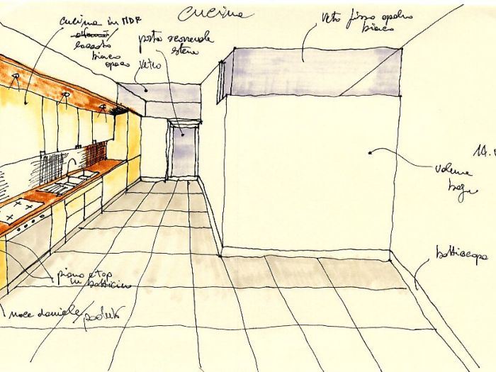 Archisio - Marco Mazzella - Progetto Interni casa s