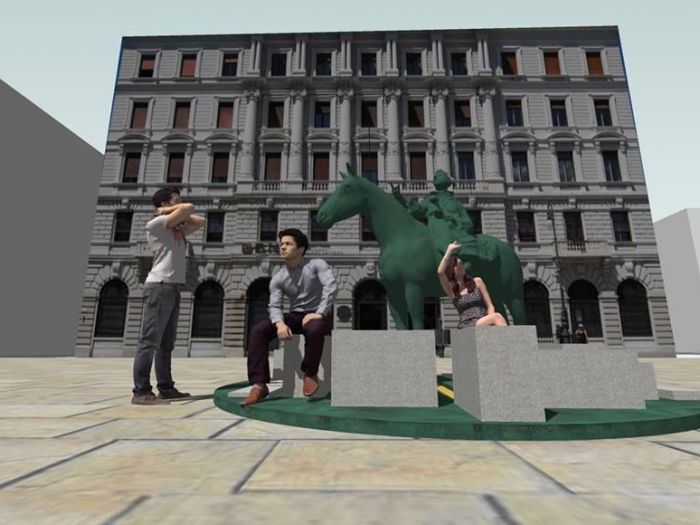 Archisio - Leolab - Progetto Maria teresa a cavallo