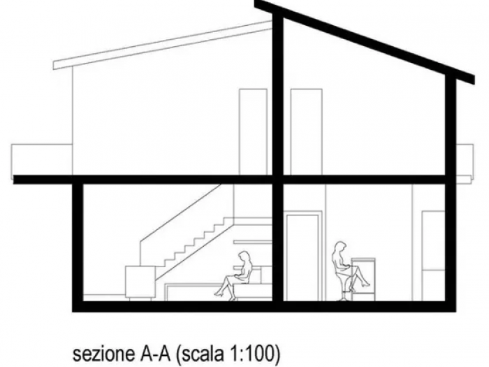 Archisio - Salvatore Samaritano - Progetto Casa unifamiliare