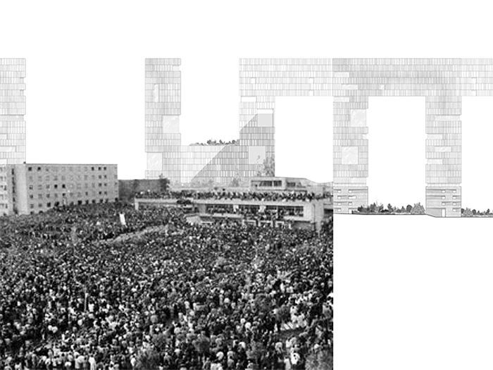 Archisio - Domenico Pastore - Progetto Tirana student city