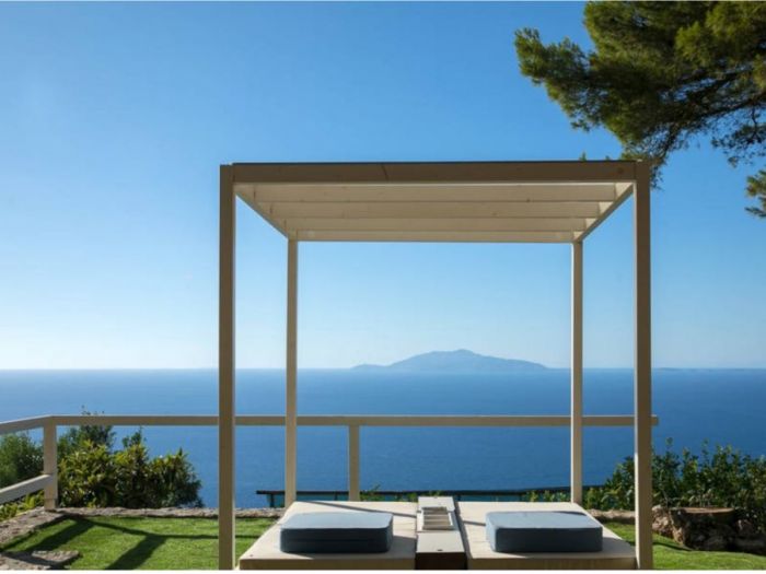 Archisio - Jc Servizi Di Architettura - Progetto Chalet azzurro capri - aggiornamento