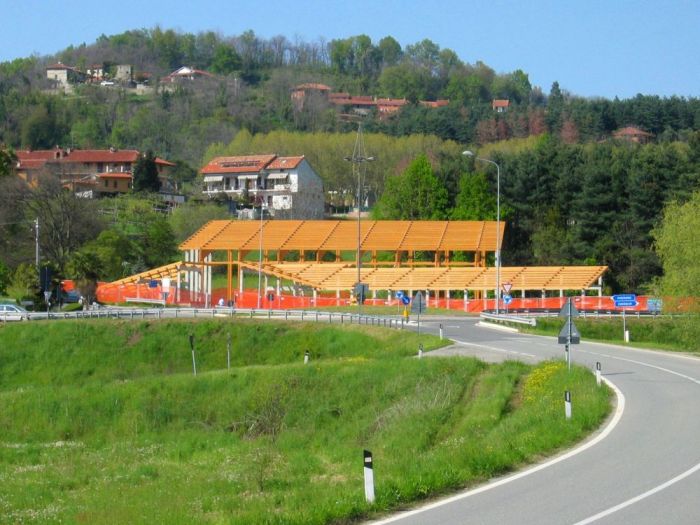 Archisio - Luca Riperto Architetto - Progetto Palestra polivalente comunale di viverone - 2004-2008