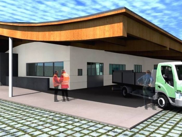 Archisio - Gianpaolo Vacca - Progetto 2014 appalto integrato cantine della legalita - torchiarolo