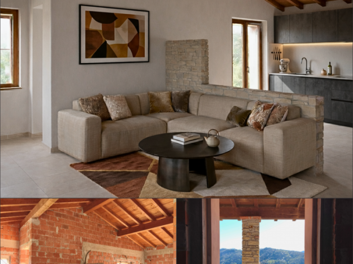 Archisio - Studio Tecnico Associato Ivaldi Carrer - Progetto Da rudere a villa panoramica nel monferrato