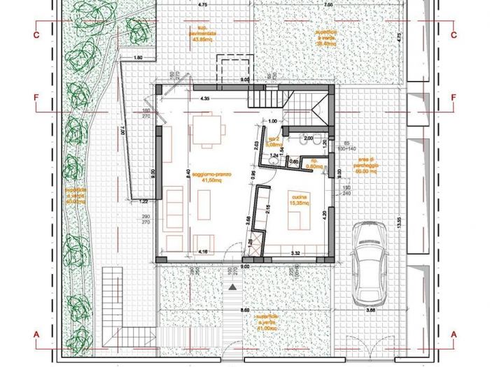Archisio - Gianpaolo Vacca - Progetto Villa unifamiliare