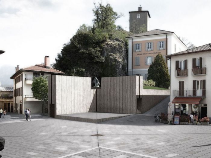 Archisio - Campomarzio - Progetto Piazza maggiore di stabio