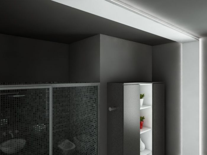 Archisio - Archirender3d - Progetto Progetto dinterni per appartamento al piano terra