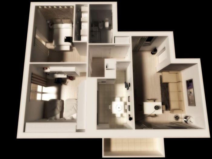 Archisio - Luigi Vasari Interior Design - Progetto Appartamento firenze