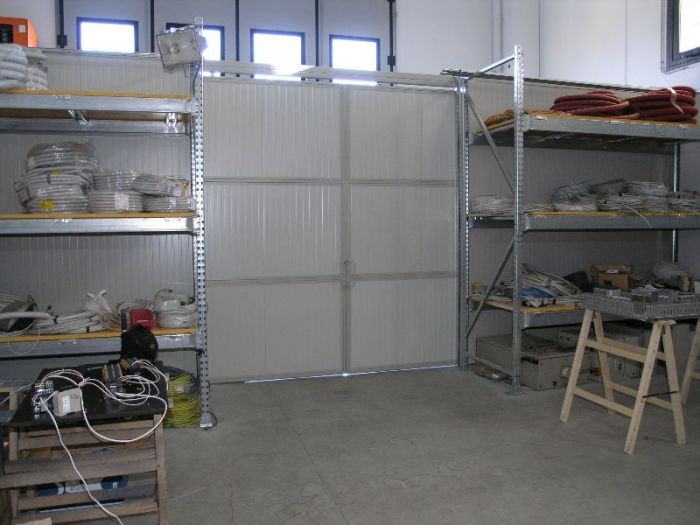 Archisio - Castellani srl - Progetto Scaffalature metalliche industriali portapallets