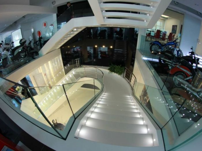 Archisio - Edilmarmi Pargliola - Progetto Scale in marmo