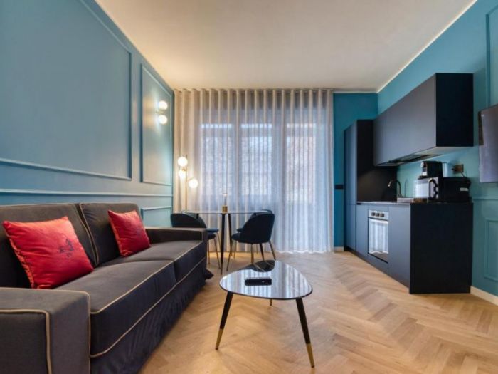 Archisio - Gianluca Chiocca Design - Progetto Trasformazione appartamento 130 mq in 3 bedbreakfast - milano