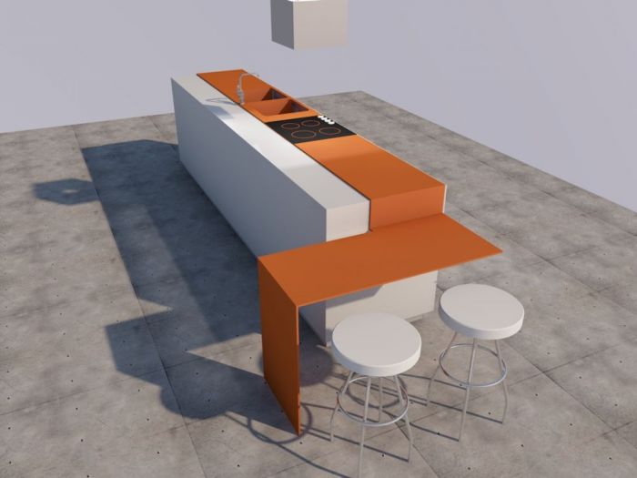 Archisio - Giuseppe Maniscalco - Progetto Progetto di unisola per snaidero cucine spa