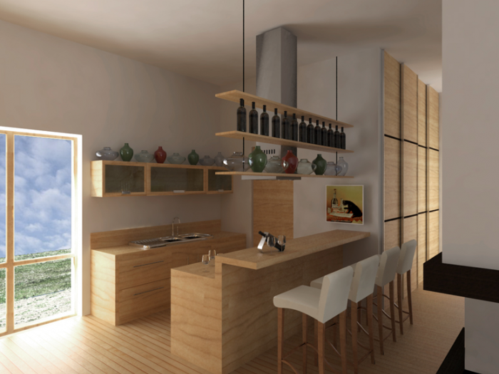 Archisio - Pasquale De Angelis - Progetto Progettazione di interni di una villa a schieraFiumefreddo ct 2011