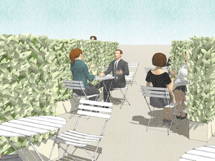 Archisio - Arianna Tomatis Architetto - Progetto Per un distanziamento ecosostenibile