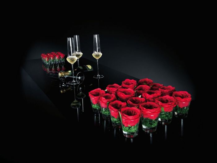 Archisio - Jupiter International srl - Progetto Set arrangement - composizioni floreali