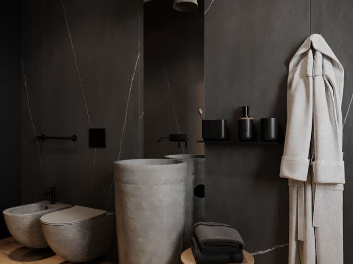 Archisio - Red Head Design - Progetto Appartamento a milano 77m2