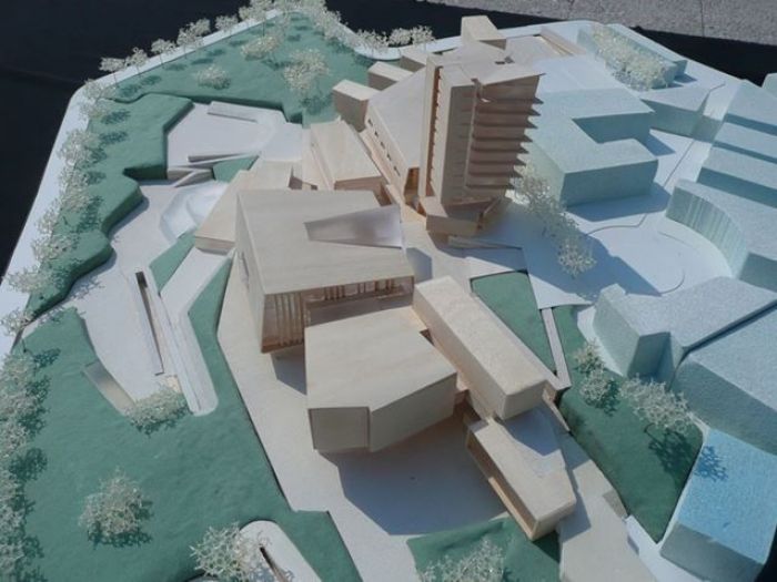 Archisio - Domenico Sforza - Progetto Tesi di laurea in architettura - progettazione architettonica e urbanaProgetto di margine delle mura megalitiche