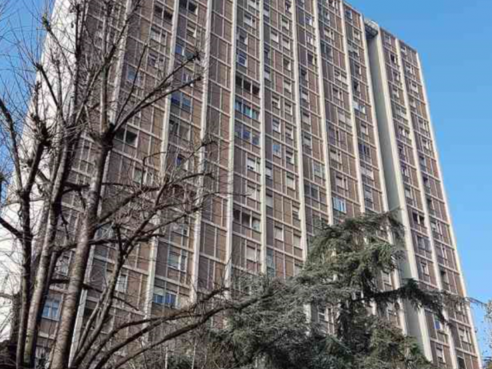 Archisio - Tecnocem - Progetto Ricostruzione della facciata in calcestruzzo del condominio la meridiana grattacielo di bologna