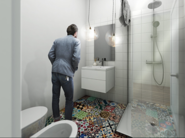 Archisio - Nordlys Arkitektur - Progetto Bathroom