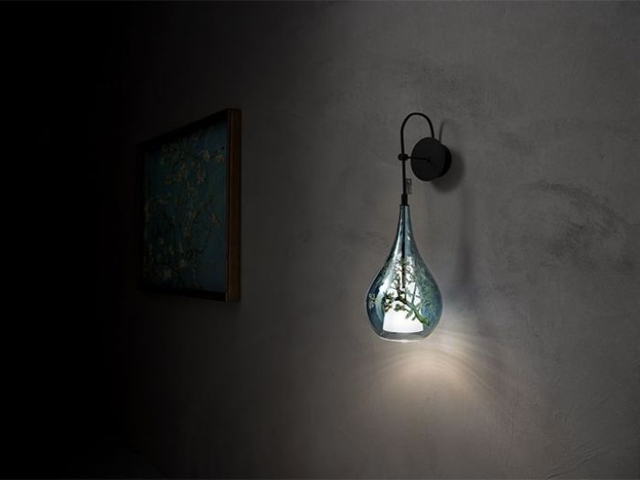 Archisio - Paola Illuminazione - Progetto Appliques in vetro soffiato per un appartamento
