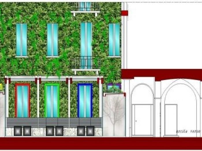 Archisio - Studio Tecnico Engineering Arch Carbone - Progetto Parete verde verticale