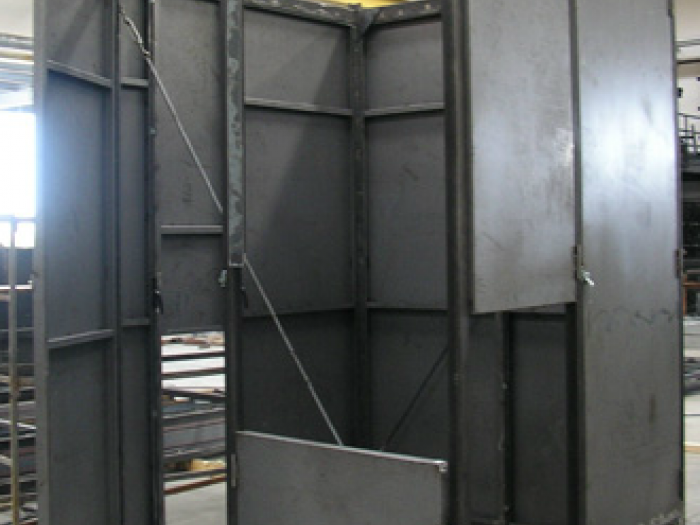 Archisio - Imaf srl - Progetto Prodotti industriali cabine insonorizzate cancelli scale facciate continue infissi nastri in alluminio produzioni speciali strutture in acciaio tettoie e pensiline