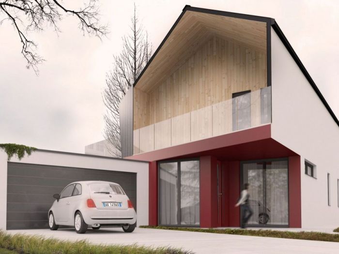 Archisio - Cesare Rossi - Progetto Villa bioarchitettura bg1