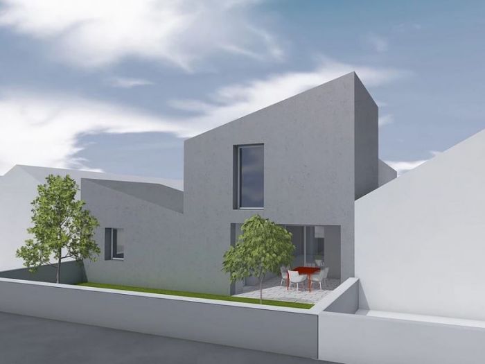 Archisio - Valeria Arena - Progetto Residenza schiera centrale