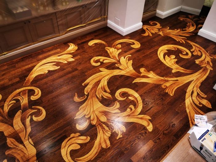 Archisio - Non Solo Legno - Progetto Pavimenti a disegno