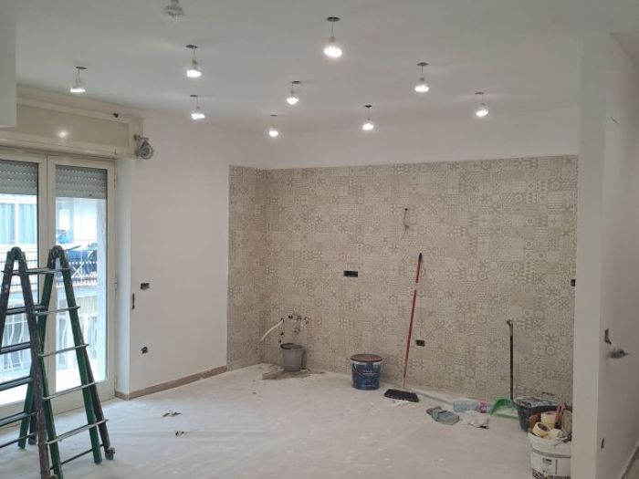 Archisio - Domenico Guadagni - Progetto Ristrutturazione completa appartamento casalnuovo di napoli