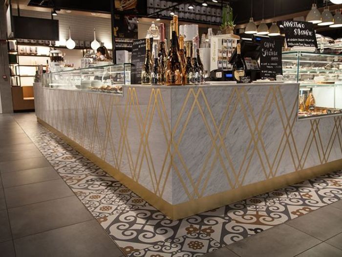 Archisio - Falegnameria Franciacorta Snc - Progetto 1 horeca - caffetterie in franchising