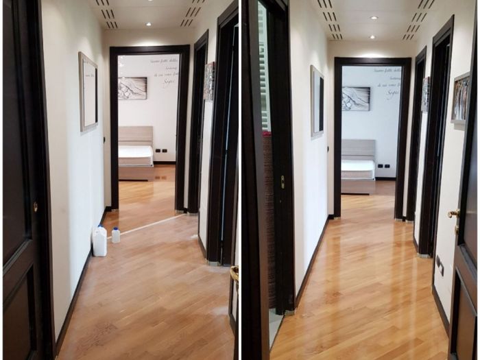 Archisio - Parquettista Roma - Progetto Restauro parquet massello con levigatura e verniciatura