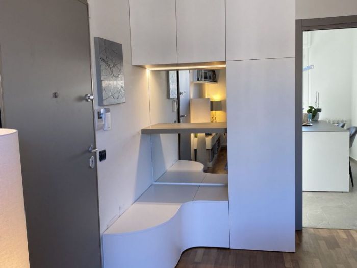Archisio - Fp Forma - Progetto Mobile ingresso su misura citylife mila