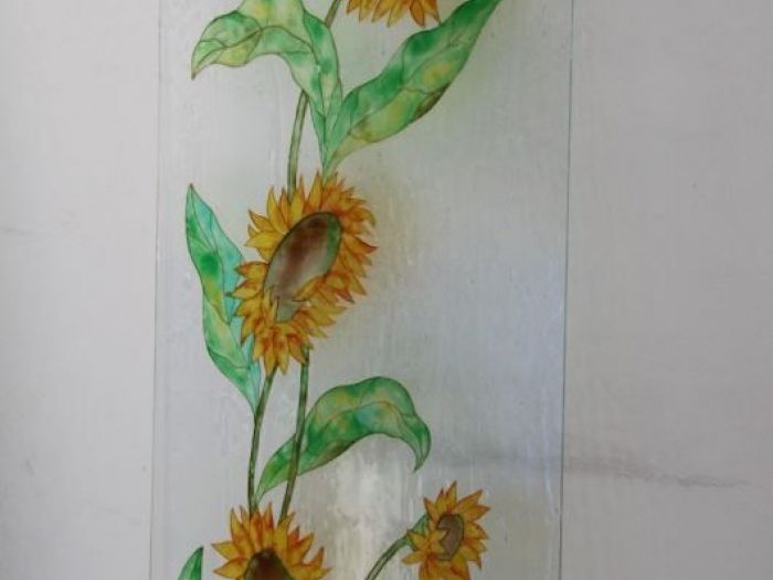 Archisio - Decovetro Arredamenti - Progetto Vetri decorati tecnica piombo