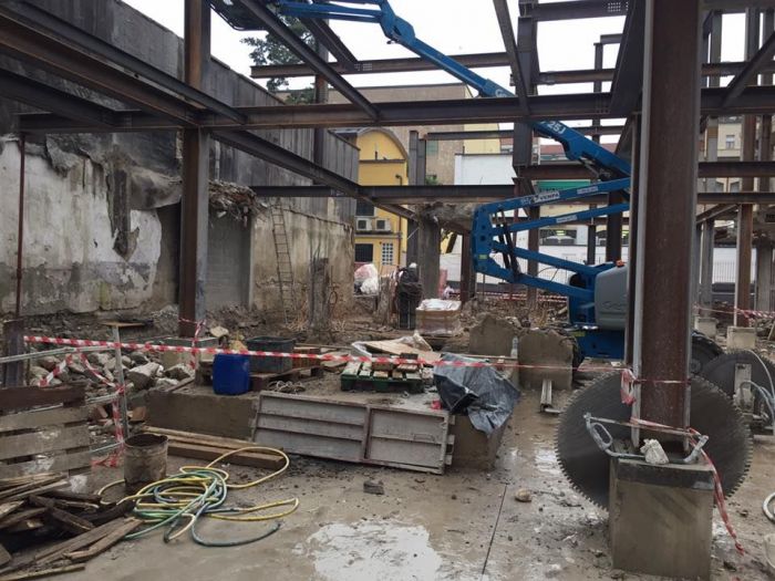 Archisio - Lamuraingegneria Cantiere - Progetto Residenza a parco solari milano