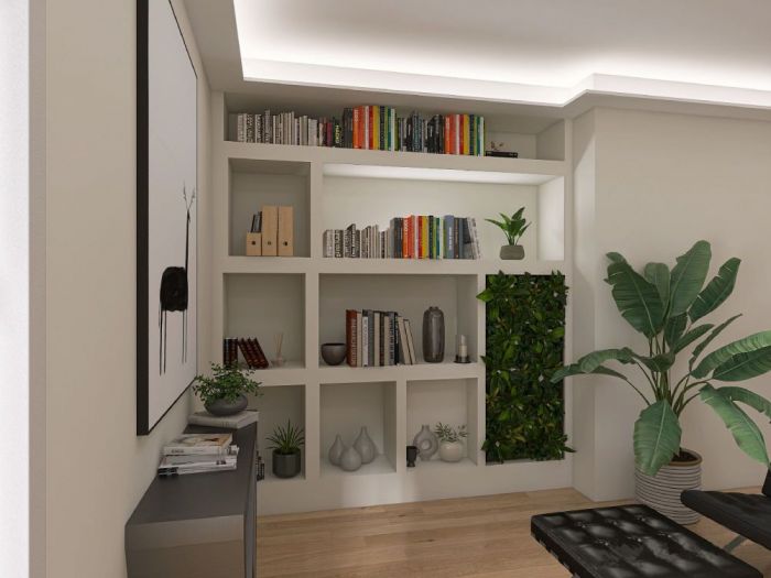 Archisio - Andrea Daguanno - Progetto Restyling piccolo angolo lettura