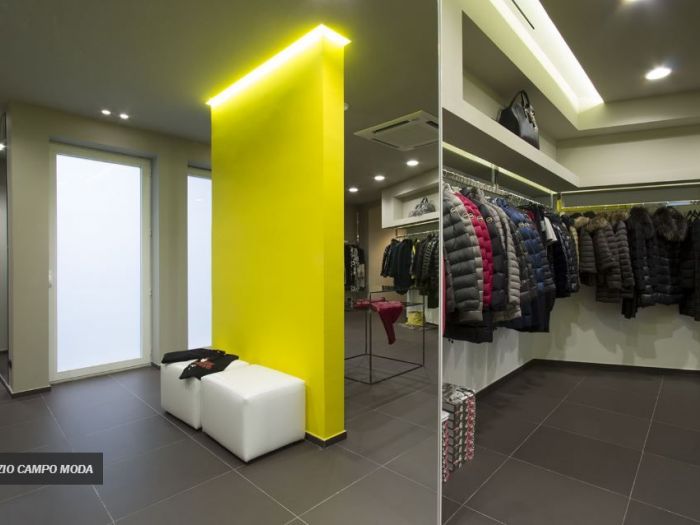 Archisio - Vincenzo Leggio - Progetto Negozio campo moda